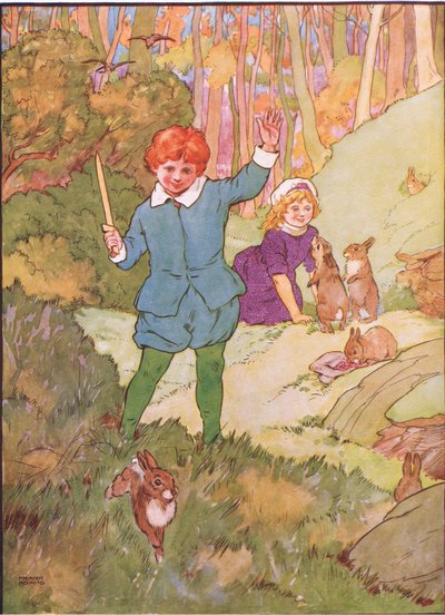 These Pretty Babes with Trusting Hearts, Went Wandering Up and Down by Frank Adams